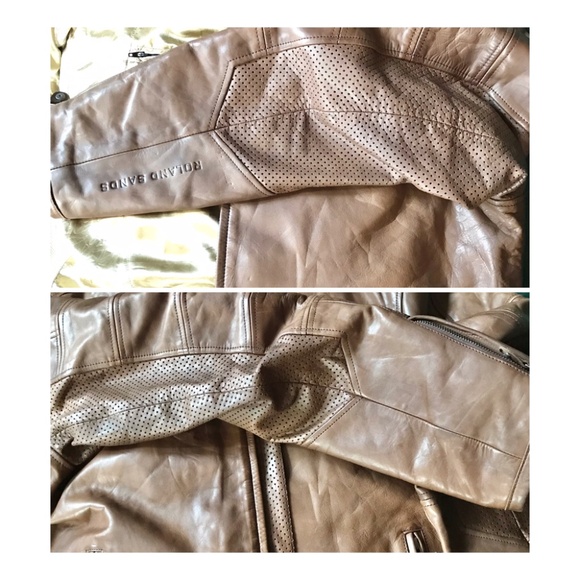 Ronin RSD Motorcycle 100% Leather Jacket Mens XL color Tobacco 2017 - Picture 8 of 16